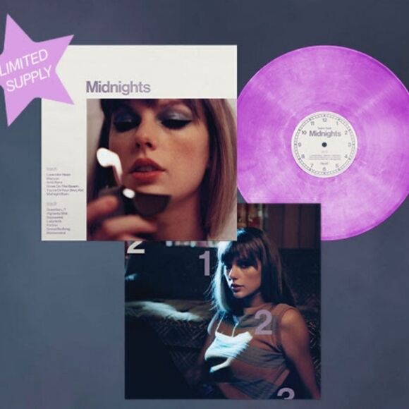 Love Potion Purple Marbled Vinyl Special Edition Taylor Swift Midnights - Picture 4 of 4